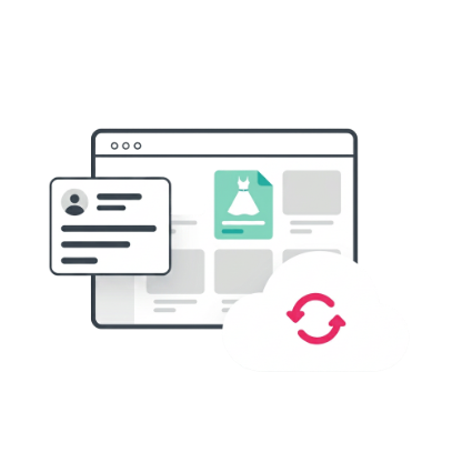 Products syncing to the cloud